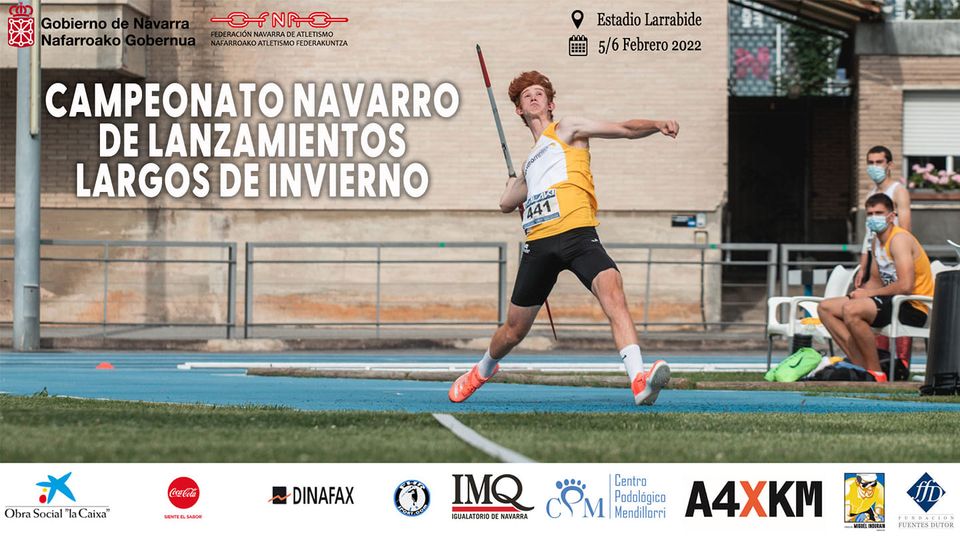 Listas de Salida Campeonato Navarro Absoluto de Lanzamientos de Invierno